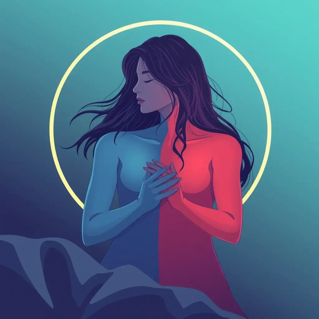 Dream illustration: Dream self changing genders