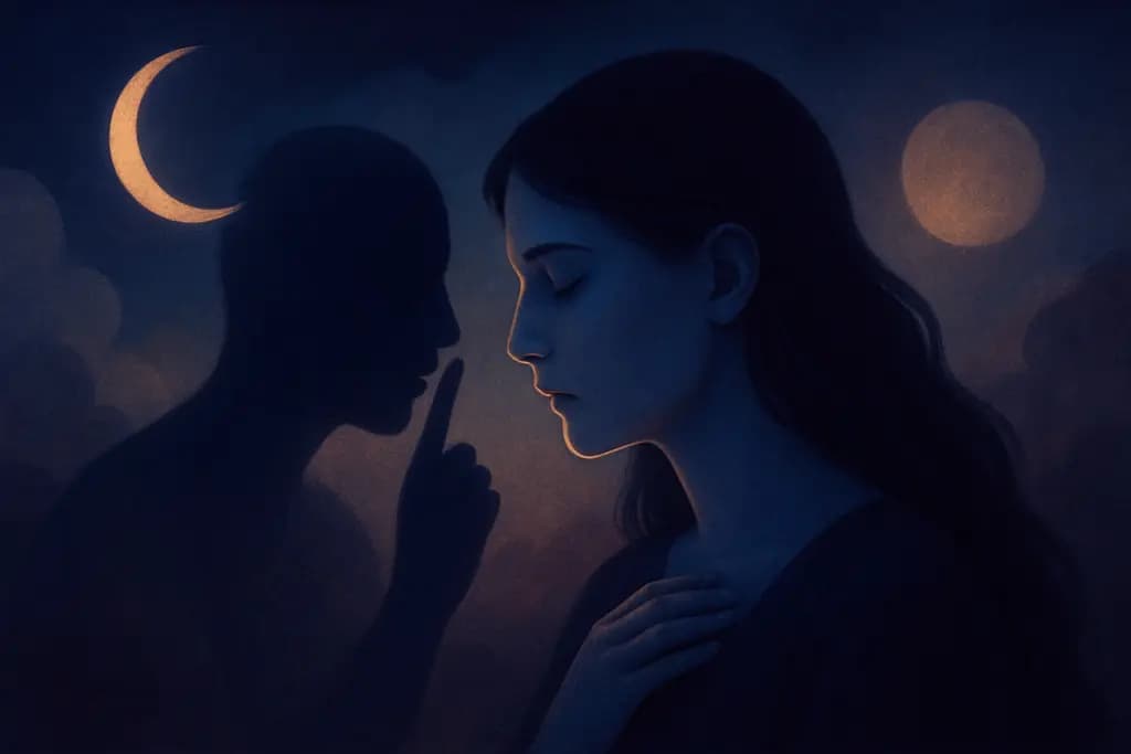 Dream illustration: Dream someone reveals a secret about you
