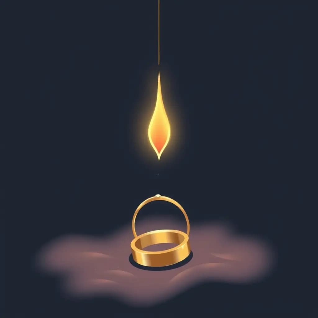 Dream illustration: Dropped wedding ring dream