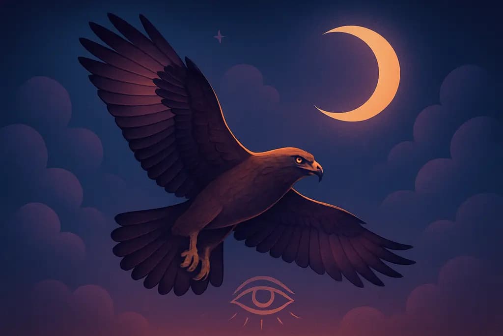 Dream illustration: Eagles or hawks