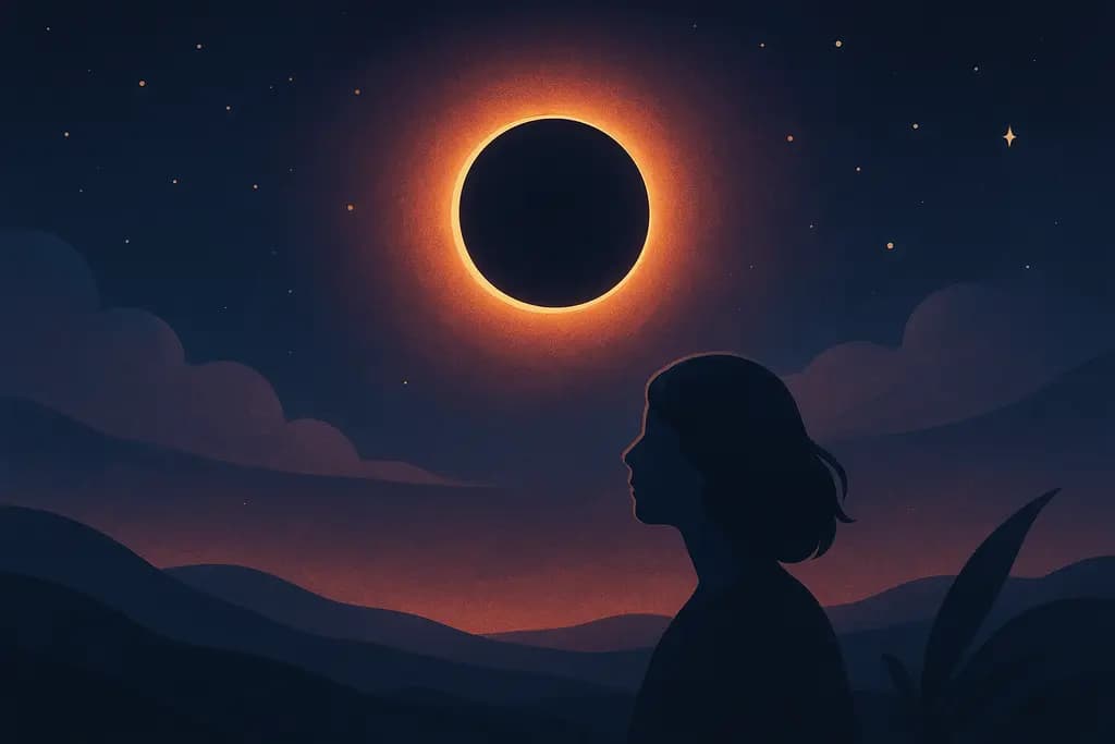Dream illustration: Eclipse of the sun
