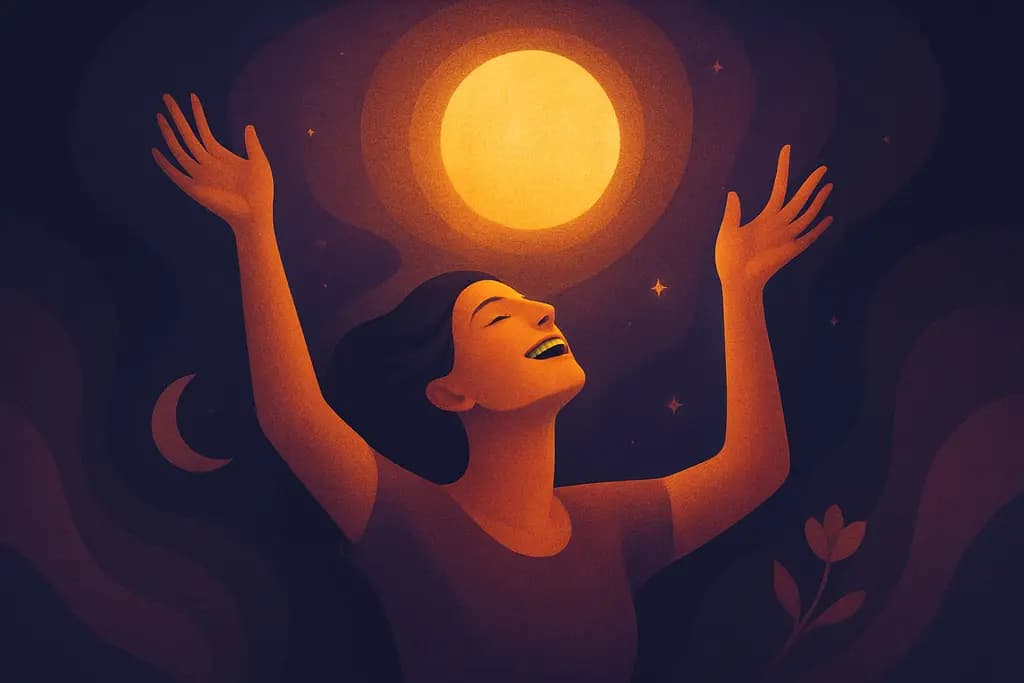 Dream illustration: Elation or intense joy