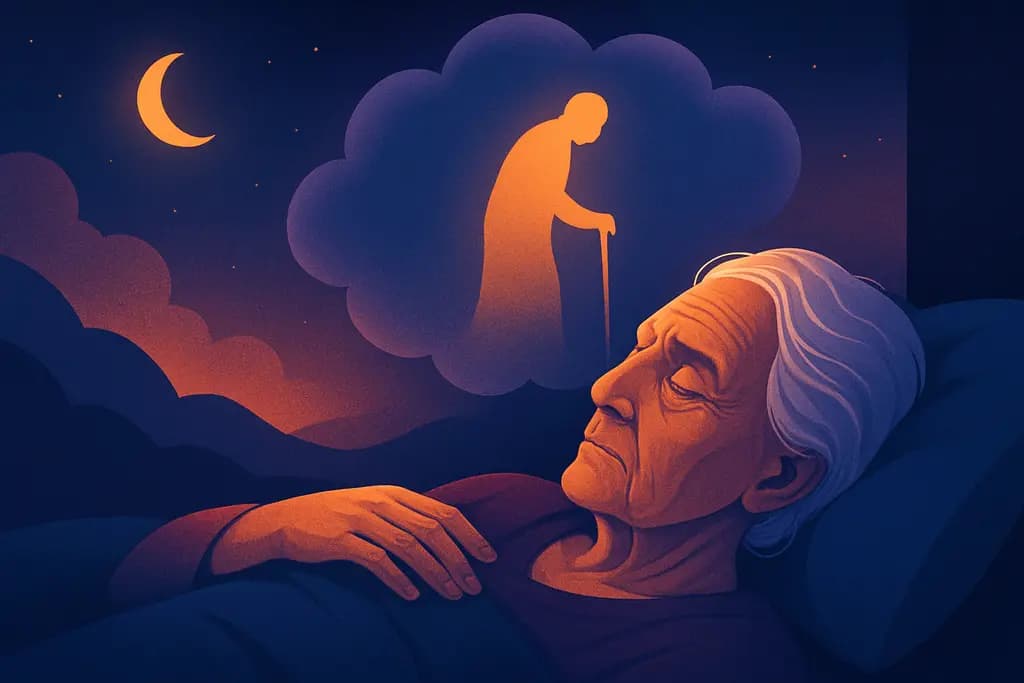 Dream illustration: Elderly Person