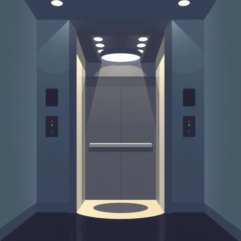 Dream illustration: Elevator malfunction