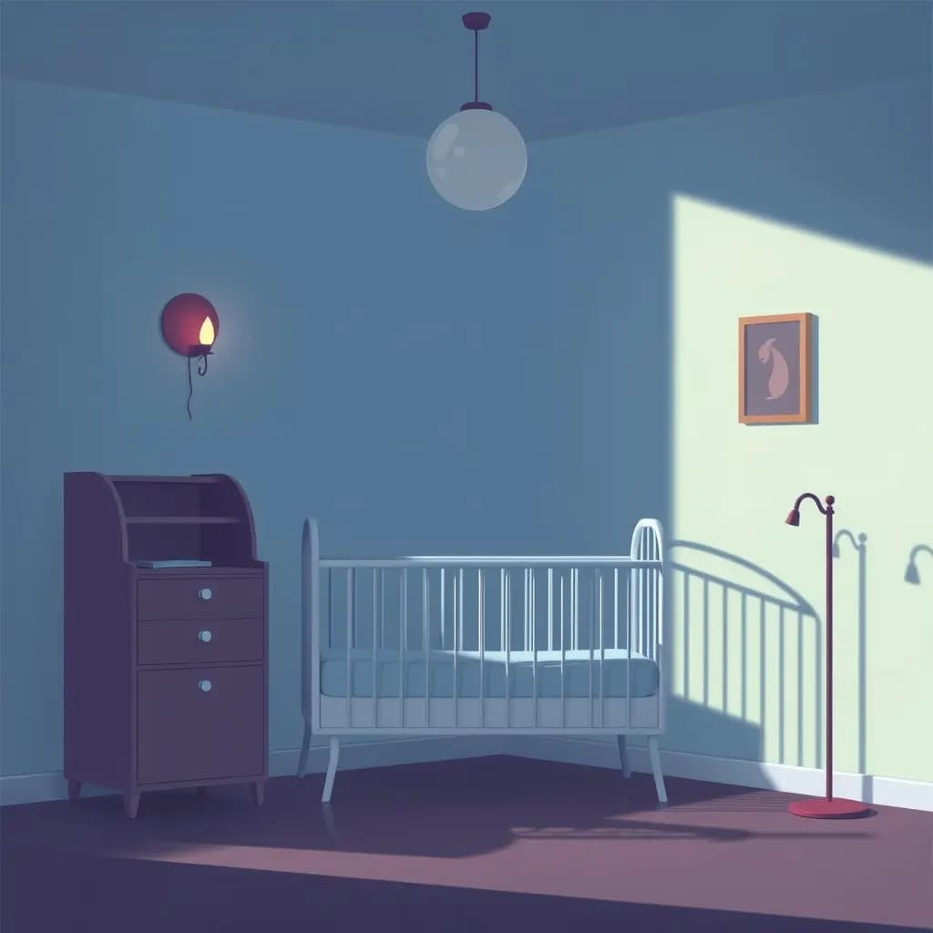 Dream illustration: Empty nursery