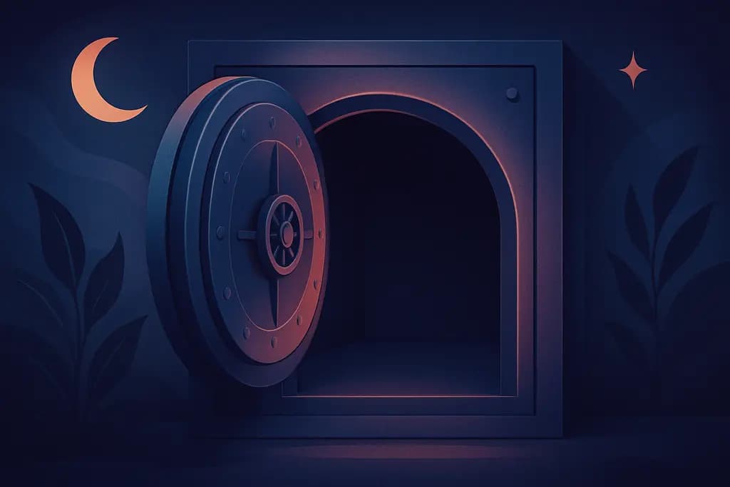 Dream illustration: Empty Prize Vault