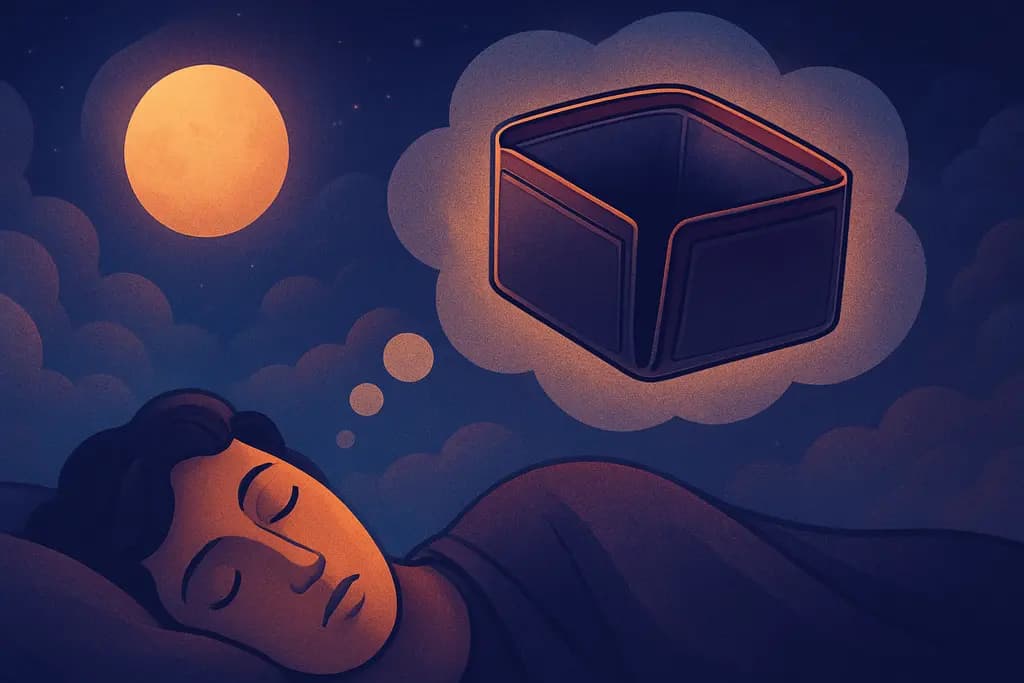 Dream illustration: Empty Wallet