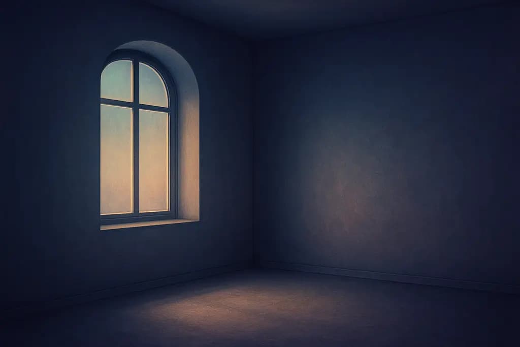 Dream illustration: Empty White Room