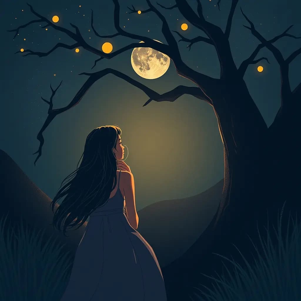 Dream illustration: Encountering a stranger