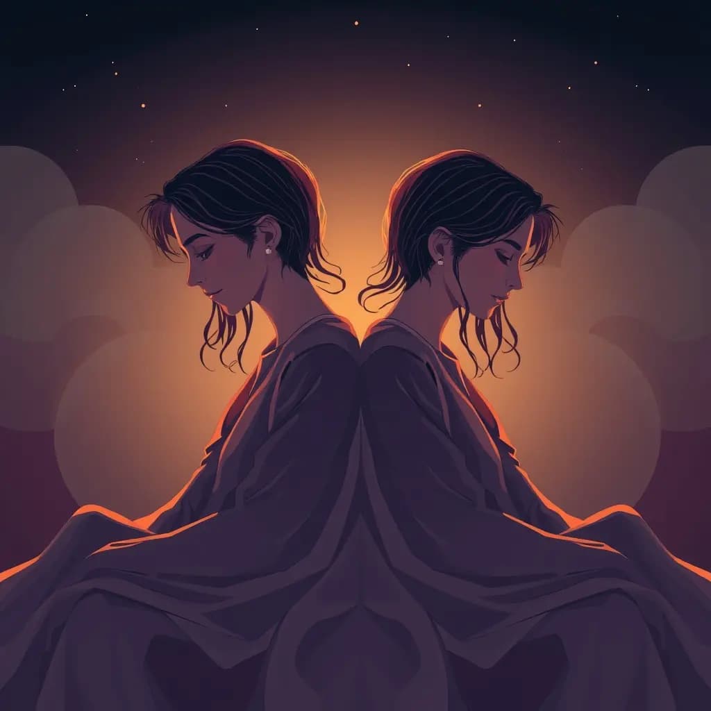 Dream illustration: Encountering your twin
