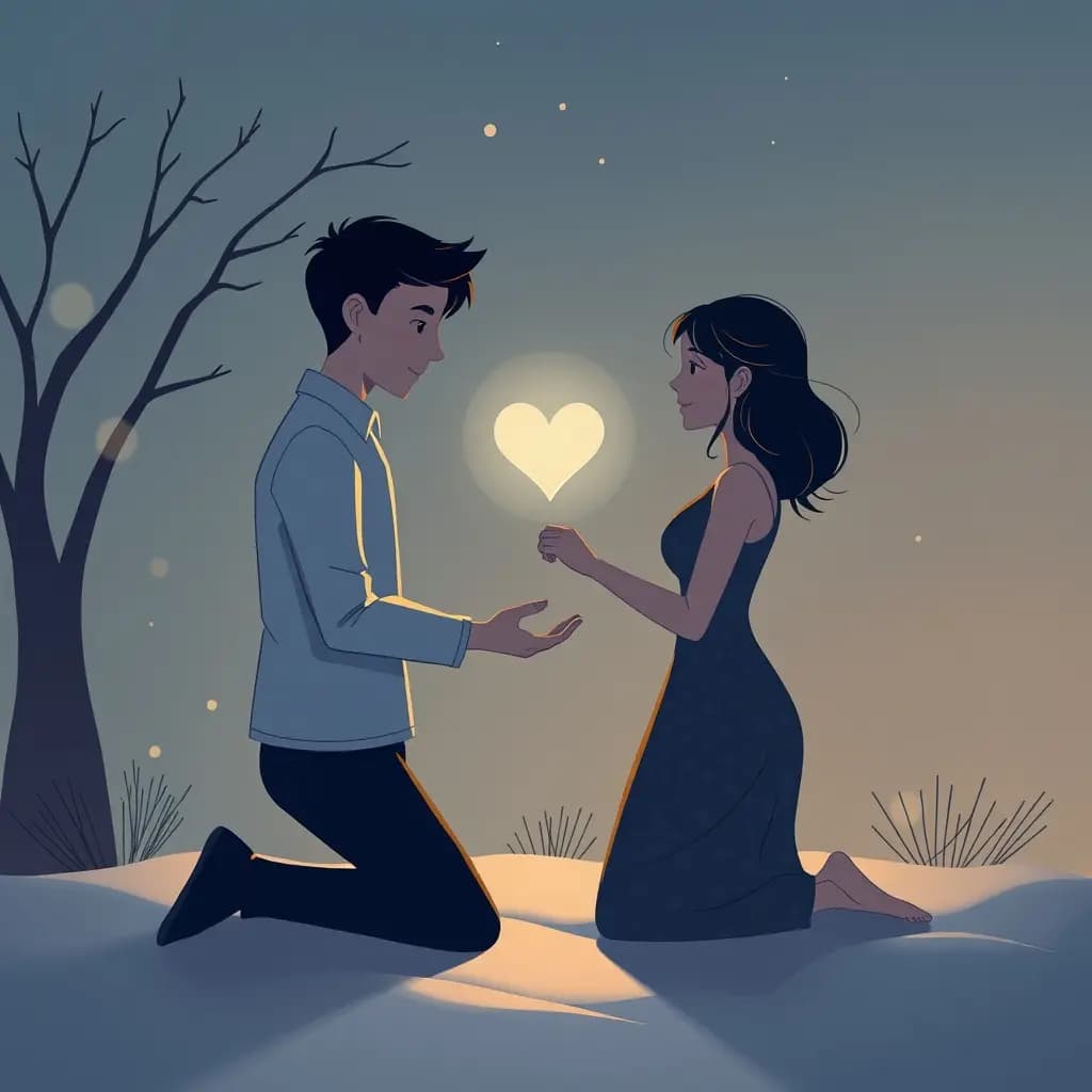 Dream illustration: Engagement proposal
