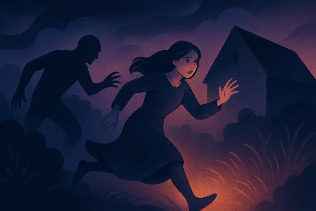 Dream illustration: Escaping Danger dream meaning