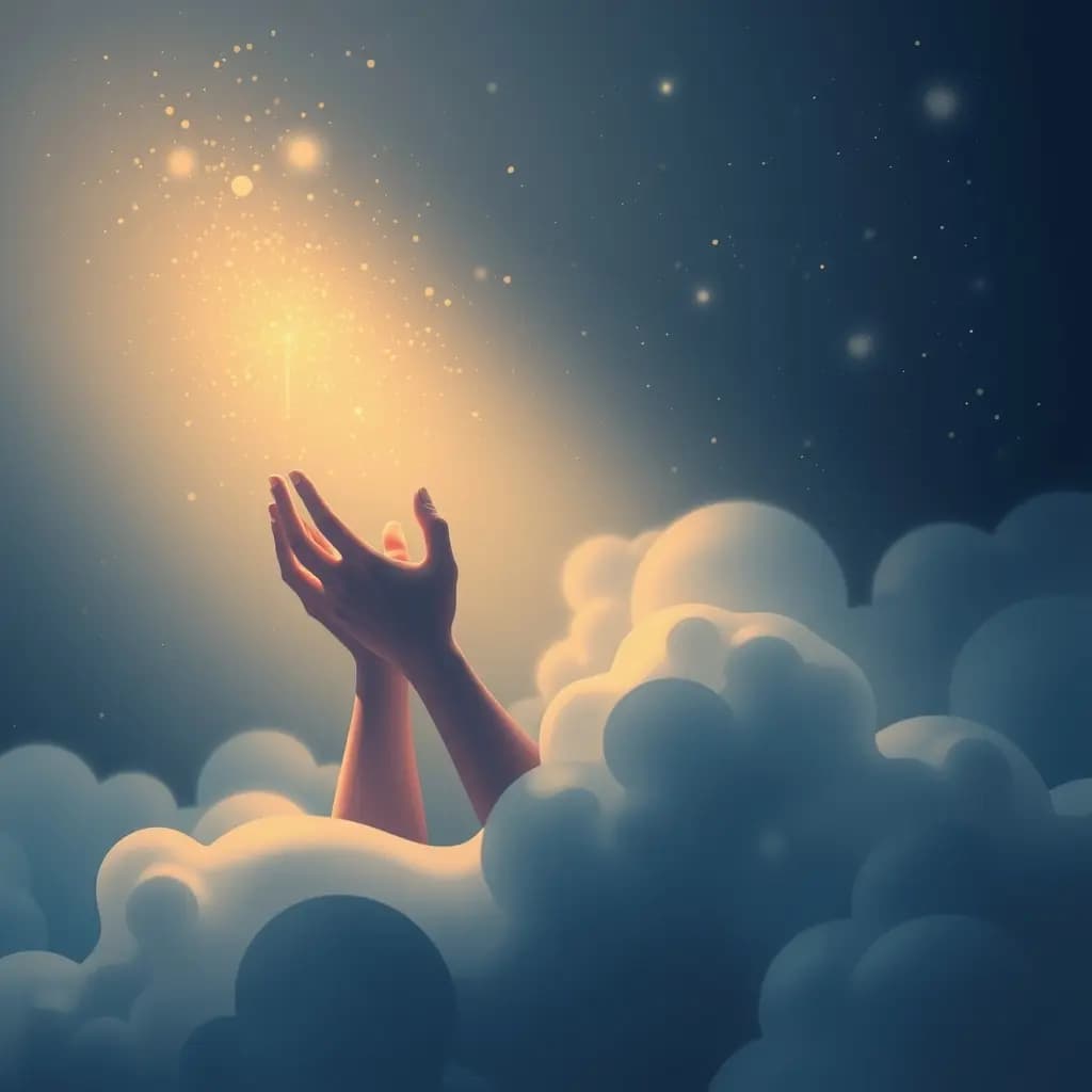 Dream illustration: Euphoria or bliss