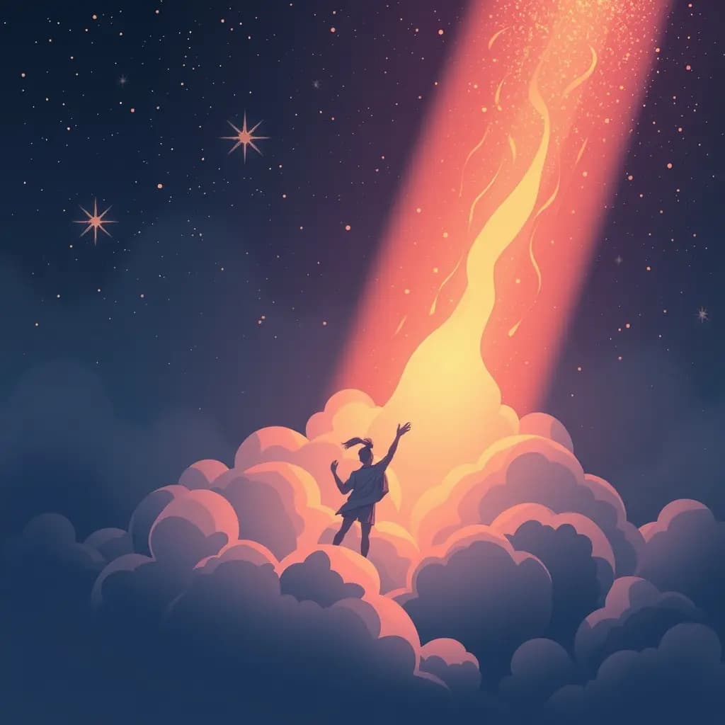 Dream illustration: Euphoric success