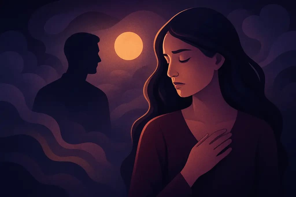Dream illustration: Ex-partner shows up