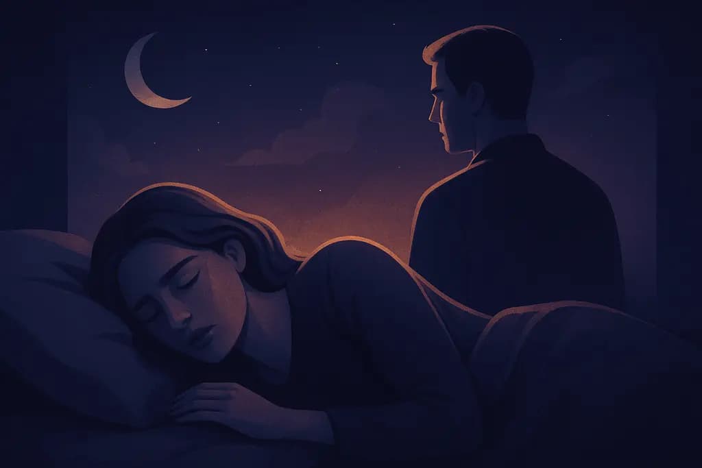 Dream illustration: Ex Suddenly Reappears
