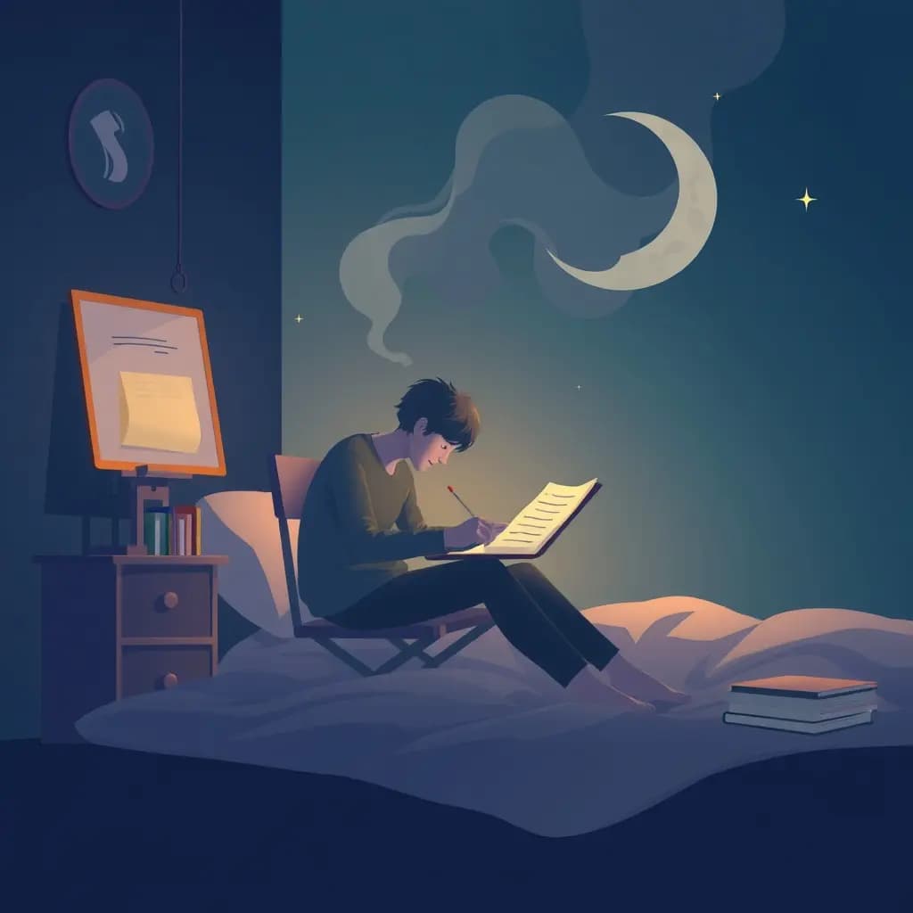 Dream illustration: Exam unprepared