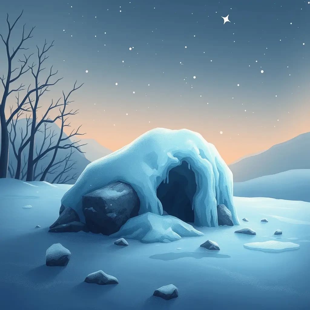 Dream illustration: Extreme cold/freezing