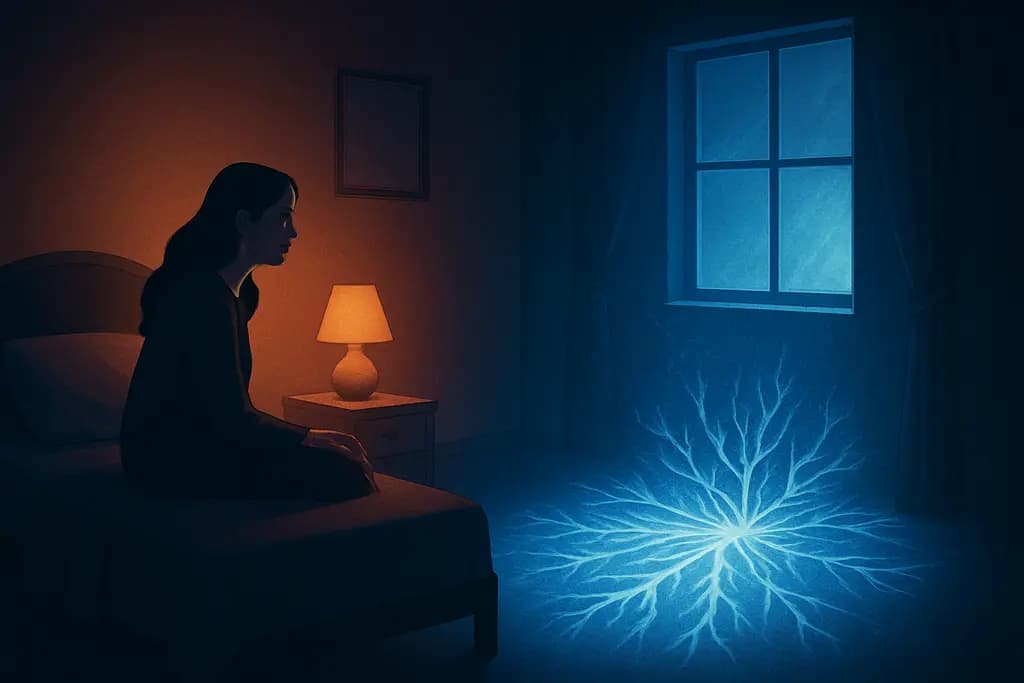 Dream illustration: Extreme, localized cold inside a room