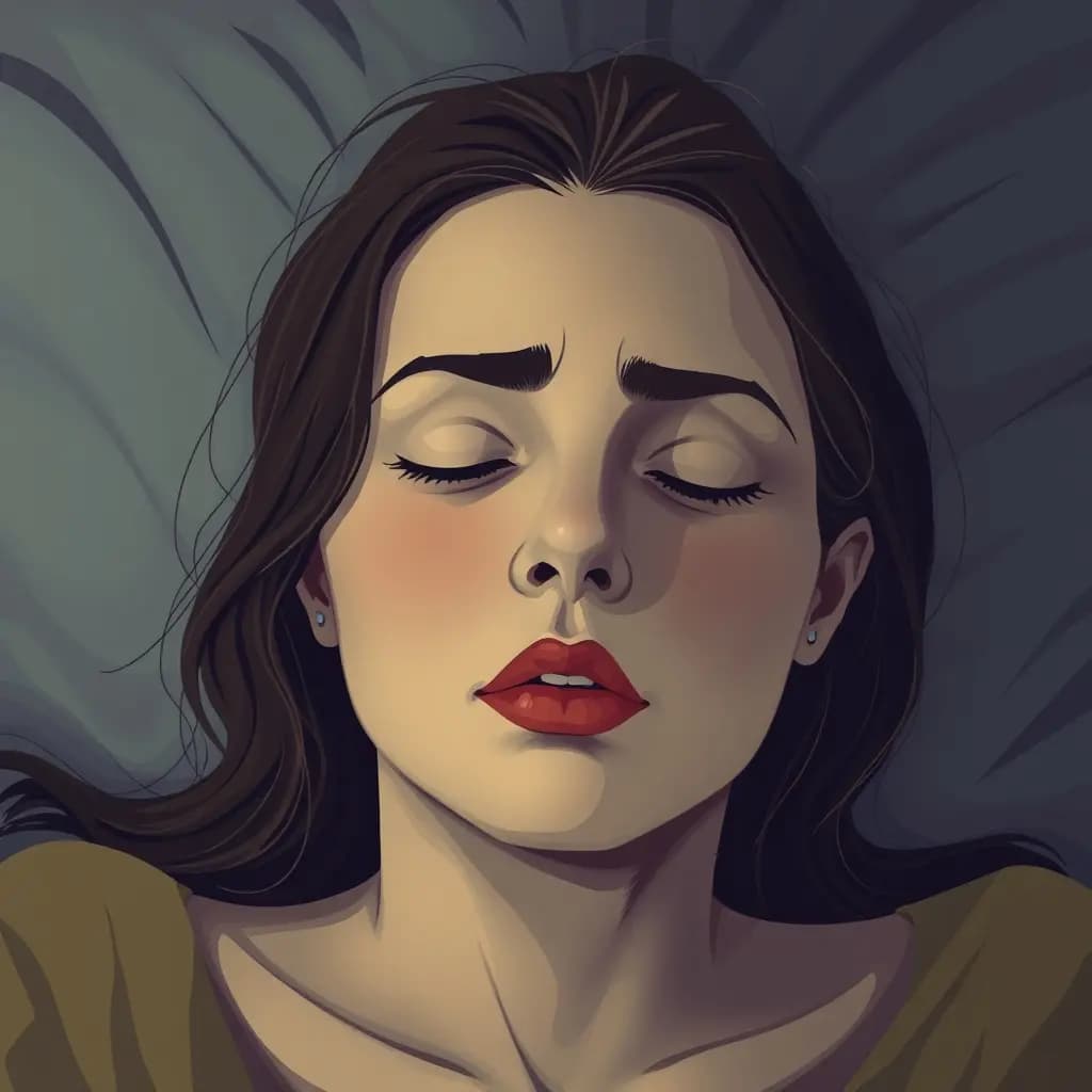 Dream illustration: Face swollen beyond recognition