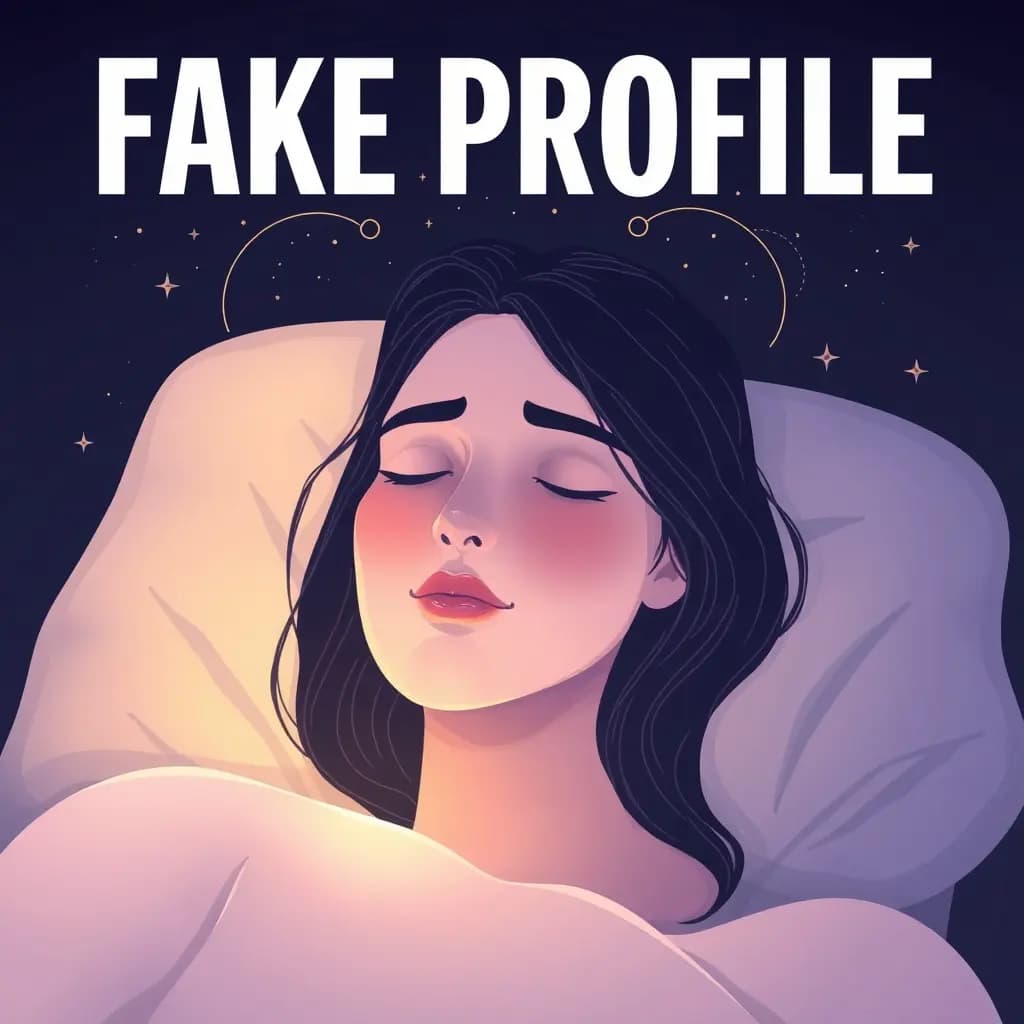 Dream illustration: Fake Profile