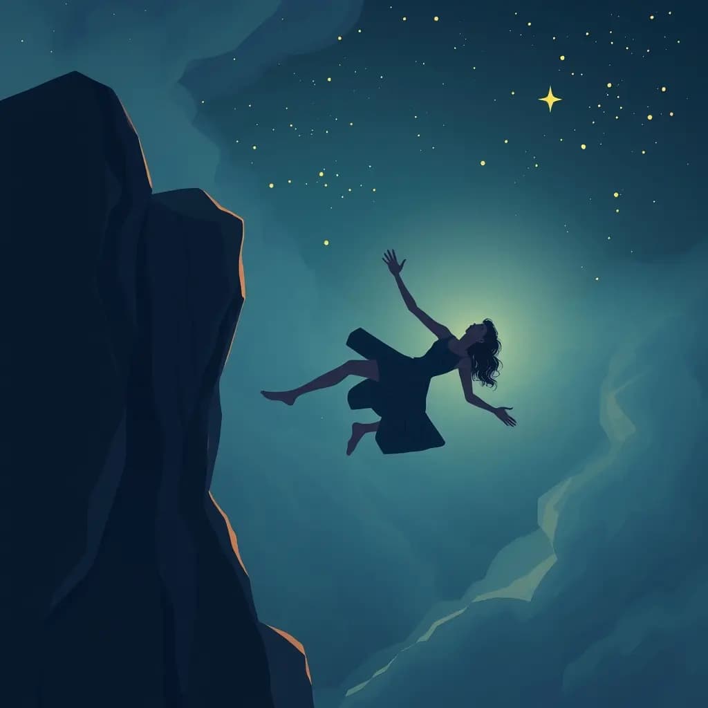 Dream illustration: Falling from great height