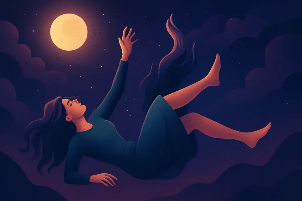 Dream illustration: Falling