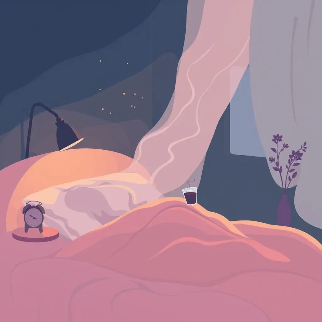 Dream illustration: False awakening repeating morning