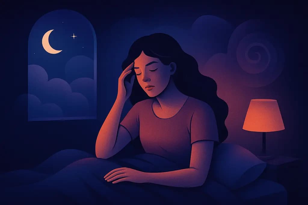 Dream illustration: False Awakening (Waking Inside a Dream)