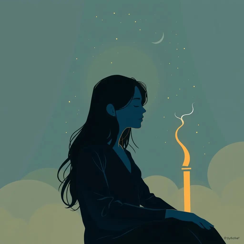 Dream illustration: Fame announced without face