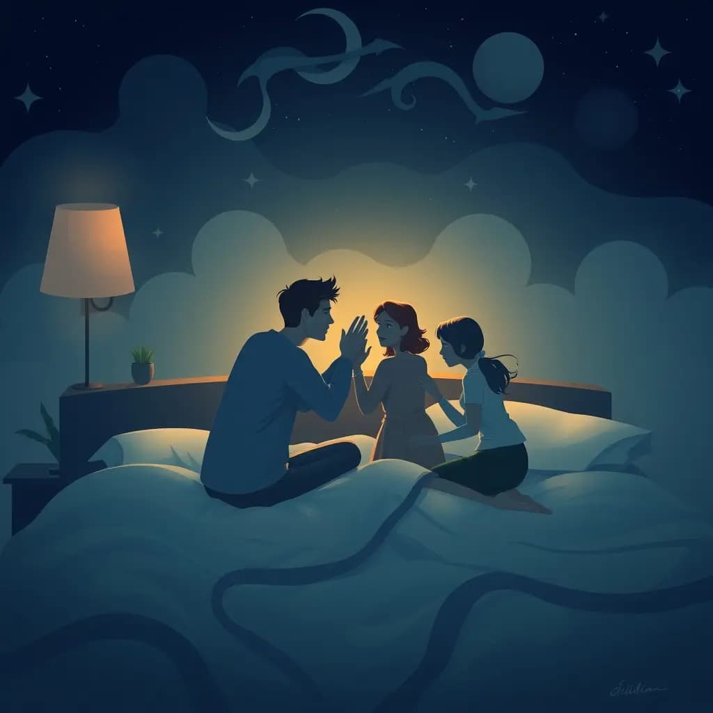 Dream illustration: Family argument escalating