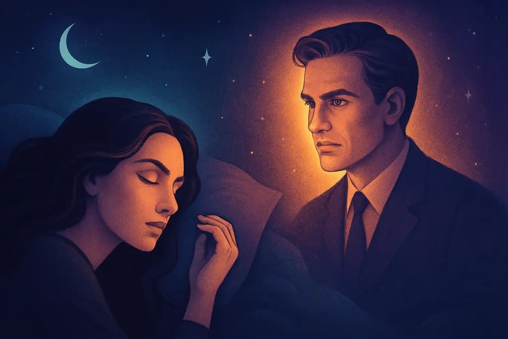 Dream illustration: Famous actor appears