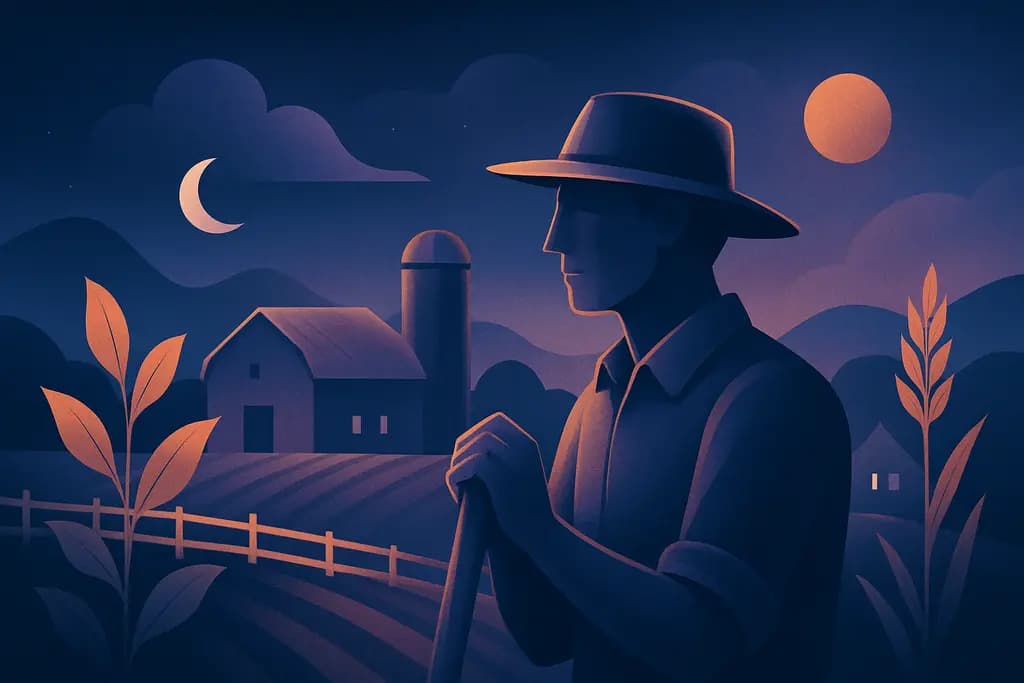 Dream illustration: Farms