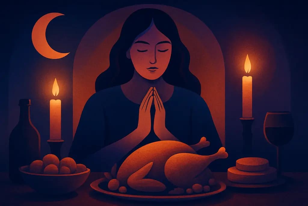 Dream illustration: Feasts