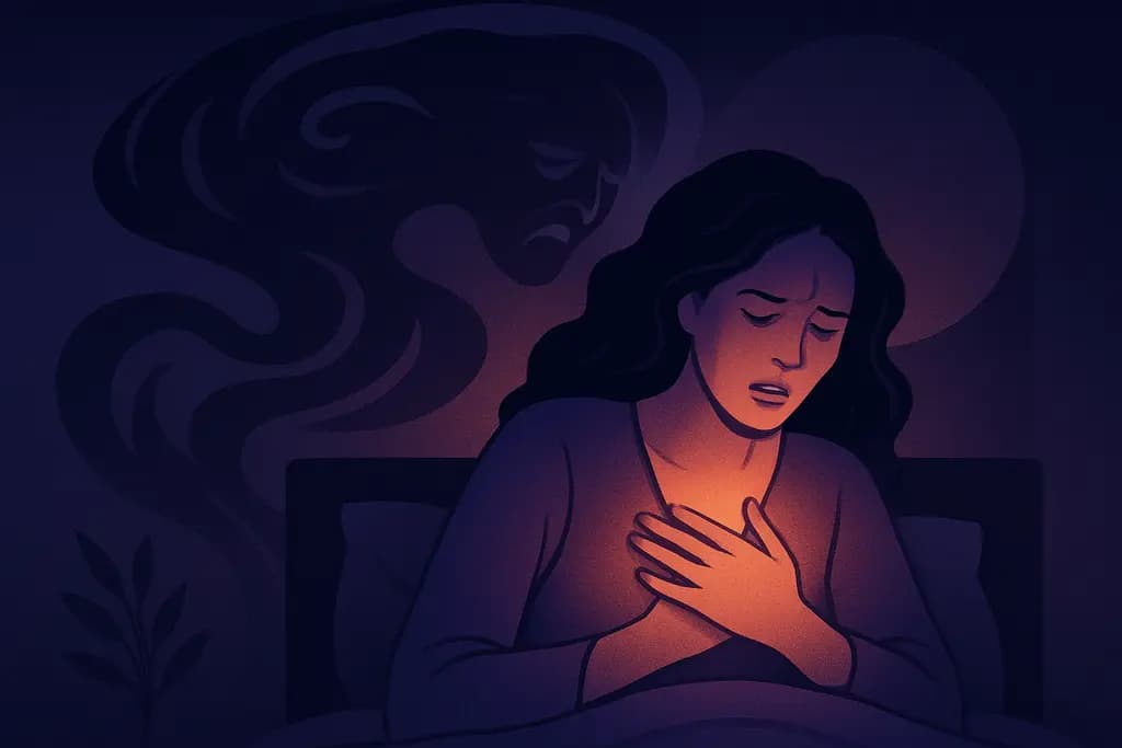 Dream illustration: Feeling extreme anxiety in a dream