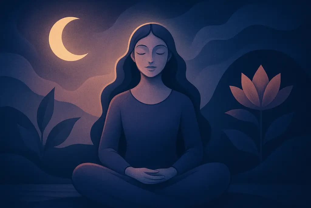 Dream illustration: Feeling extreme serenity