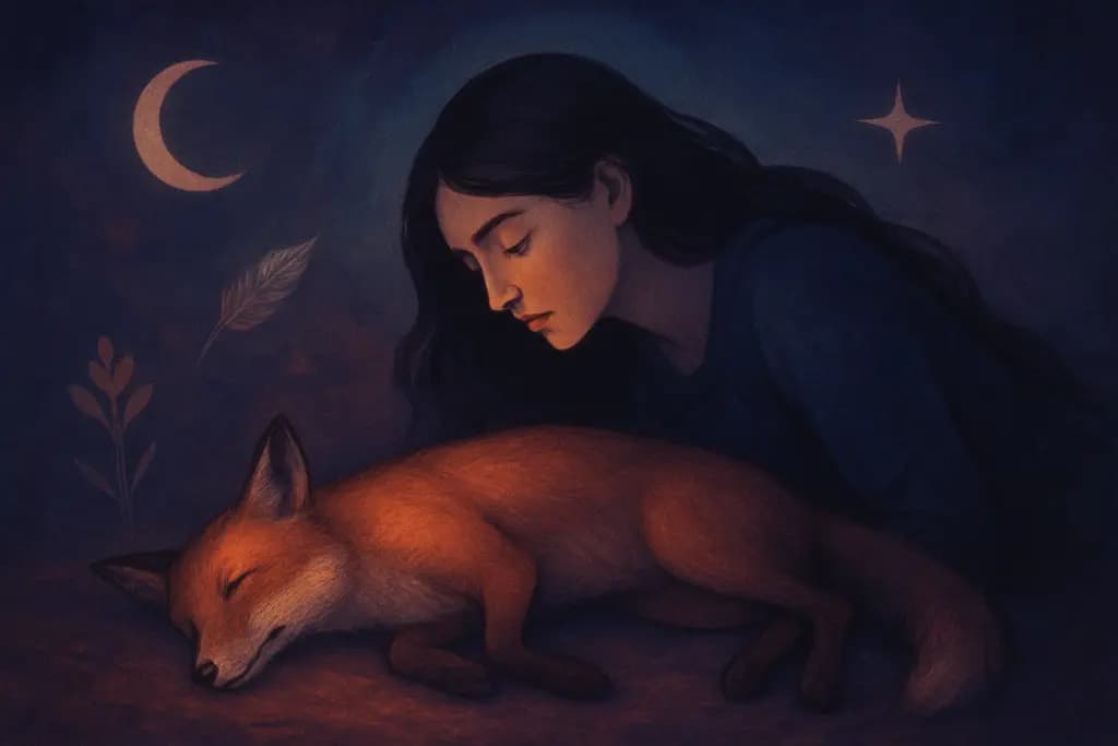 Dream illustration: Finding a dead animal
