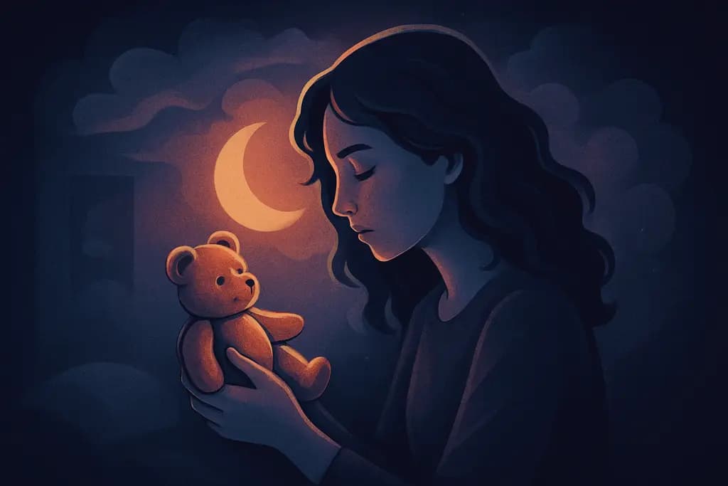 Dream illustration: Finding a hidden object from your childhood (toy or keepsake)