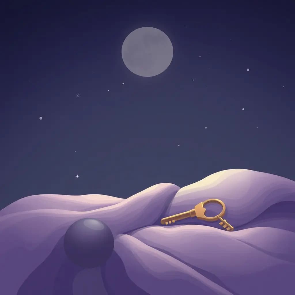 Dream illustration: Finding a key