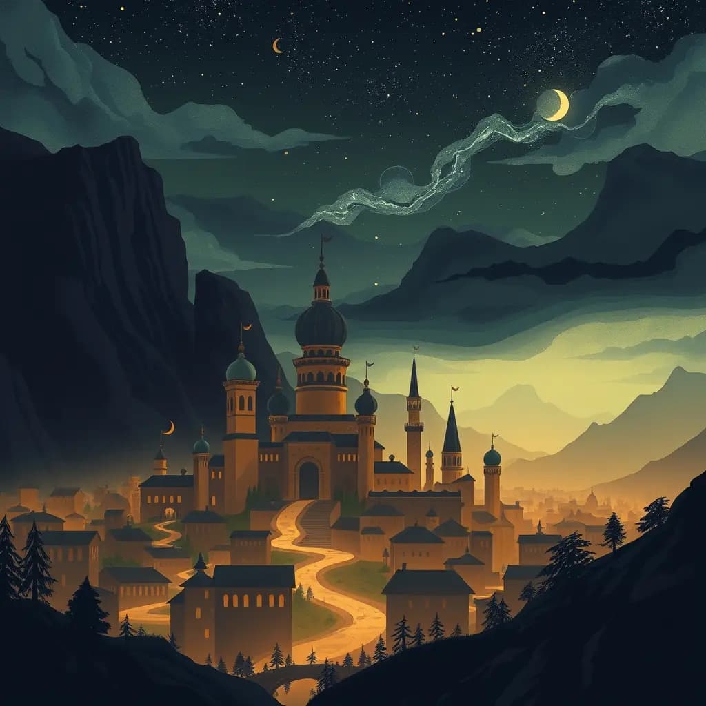 Dream illustration: Finding a lost city