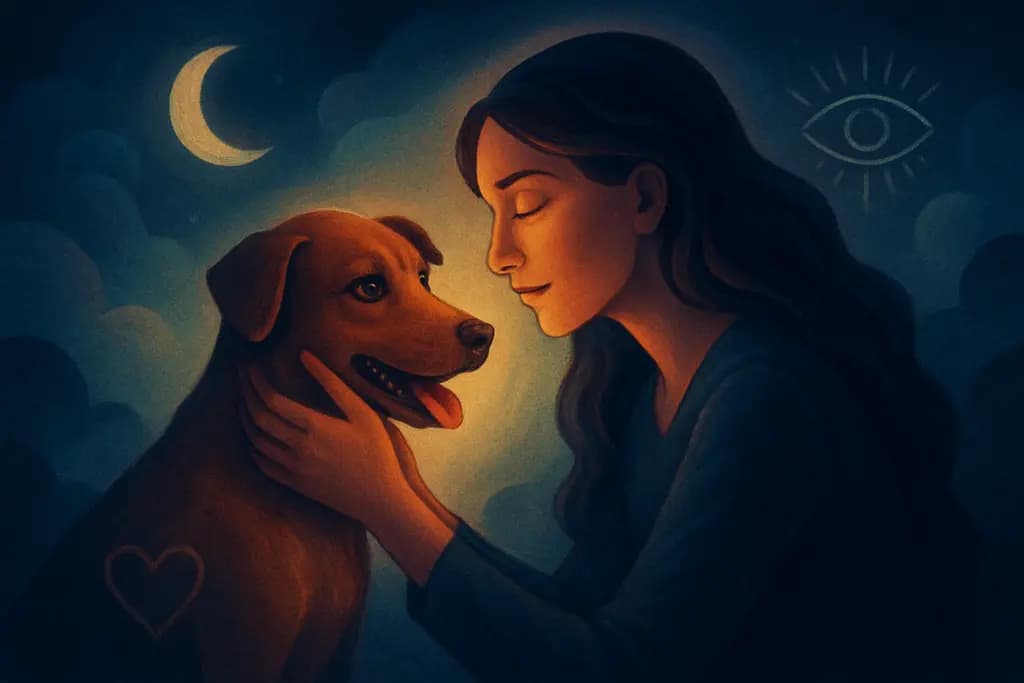 Dream illustration: Finding a missing pet alive