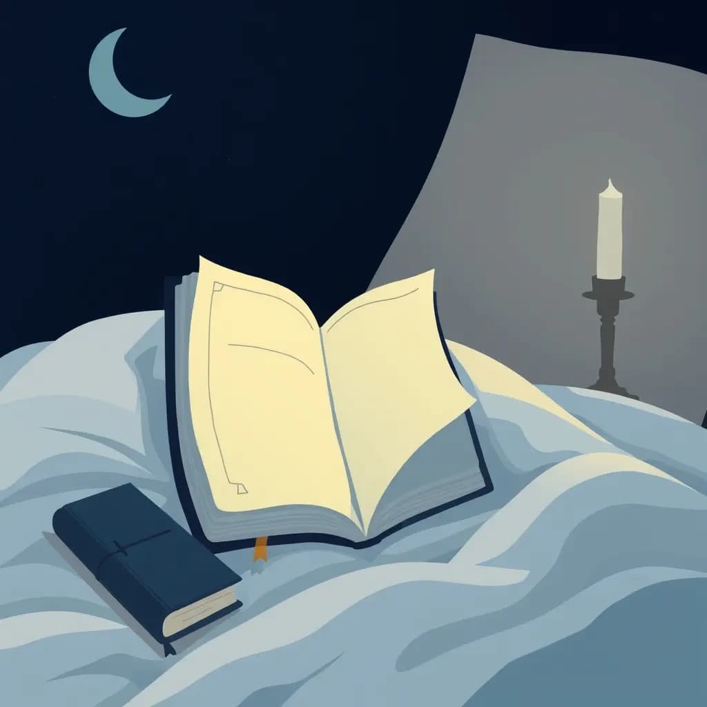 Dream illustration: Finding a secret diary