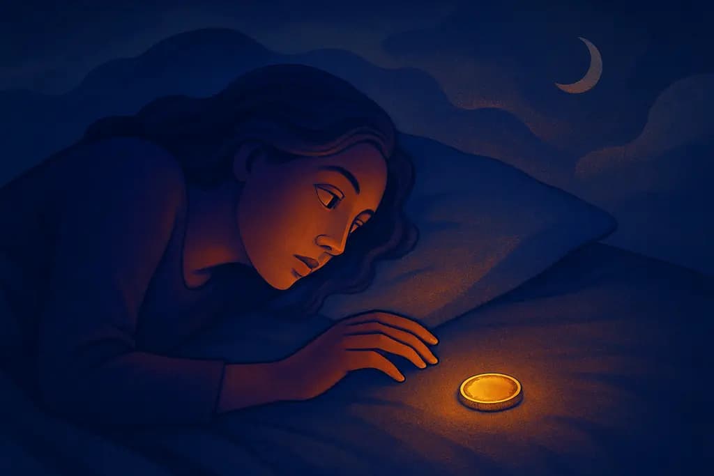 Dream illustration: Finding a single coin