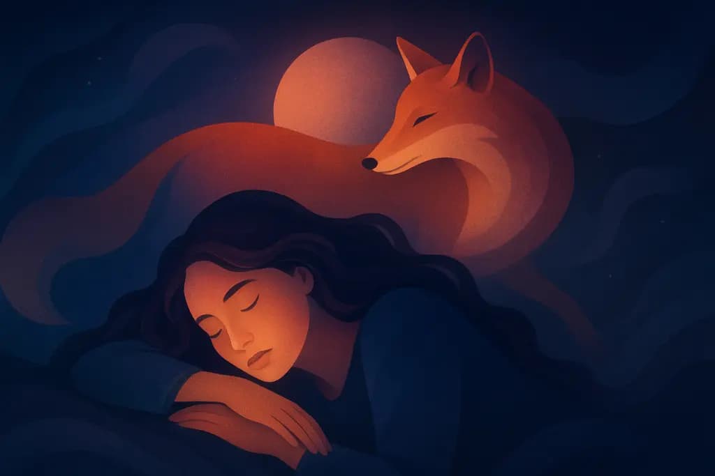 Dream illustration: Finding an animal totem guiding you