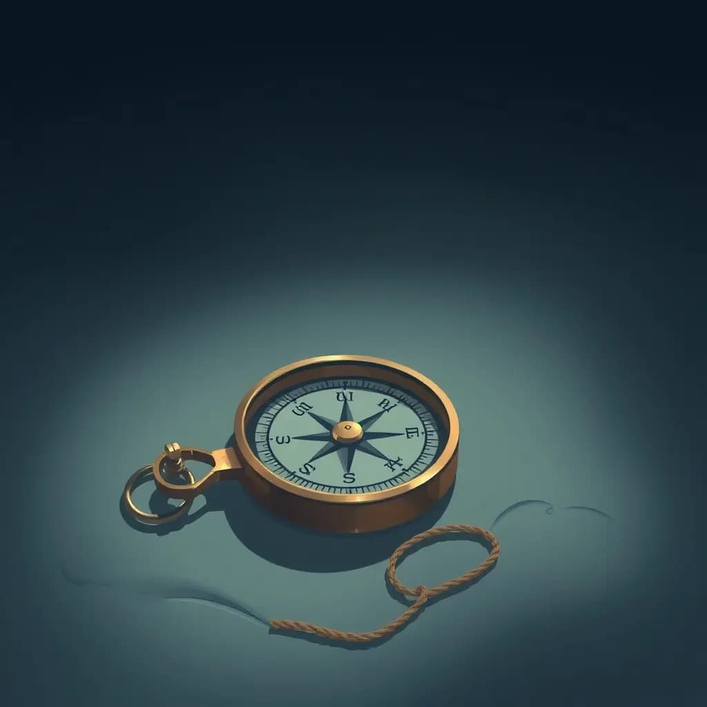 Dream illustration: Finding an old compass