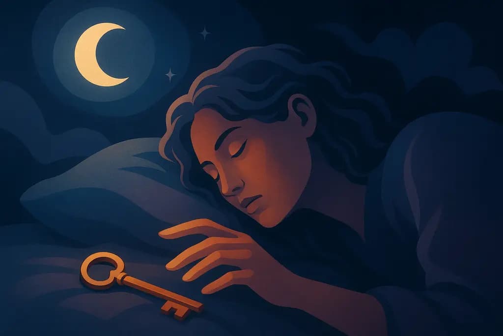 Dream illustration: Finding an Old Key