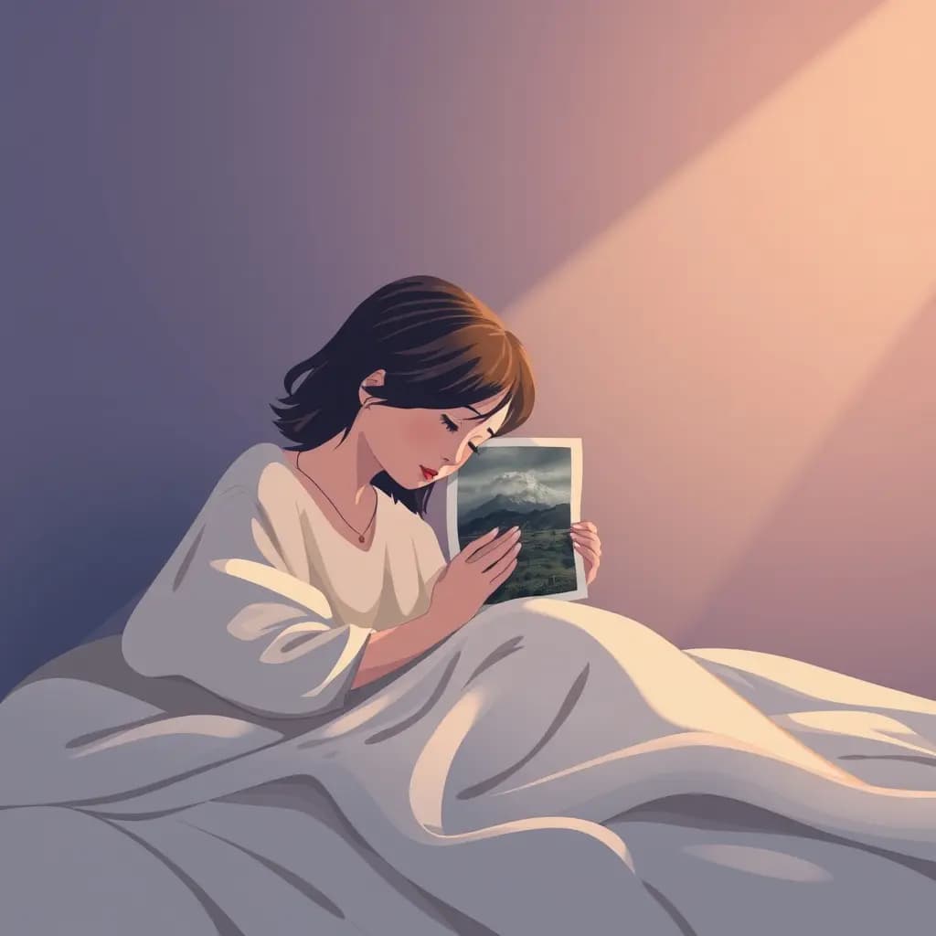 Dream illustration: Finding forgotten photograph