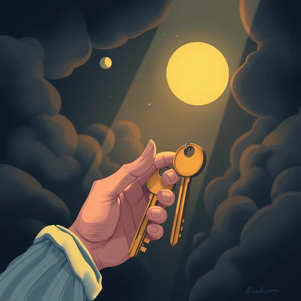 Dream illustration: Finding Keys