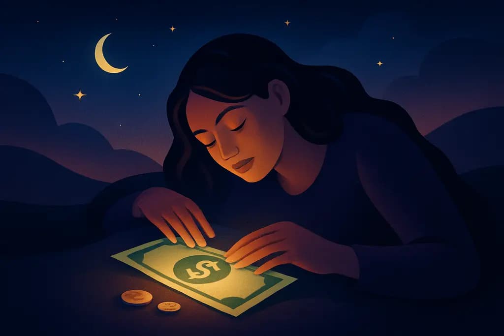 Dream illustration: Finding Money