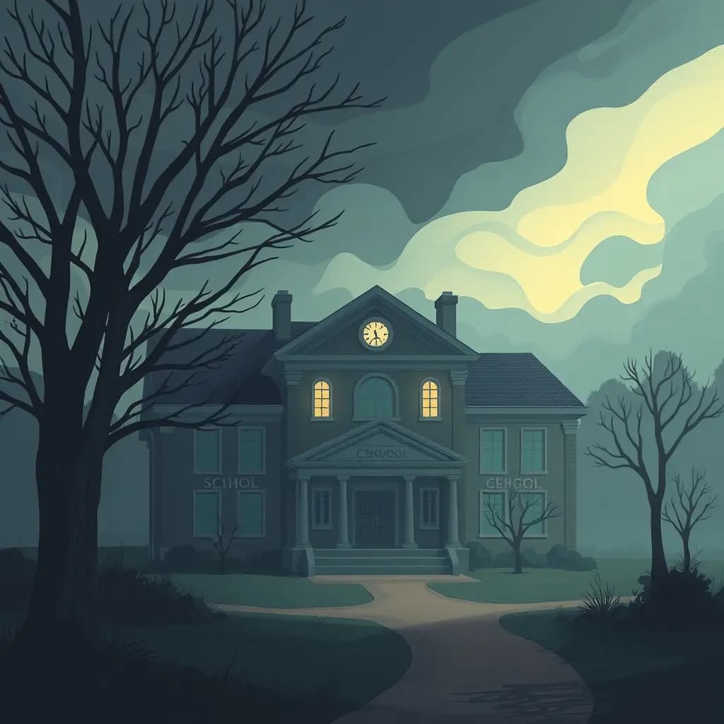 Dream illustration: Finding your childhood school
